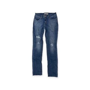 Spodnie jeansowe damskie Levi's 711 skinny 26