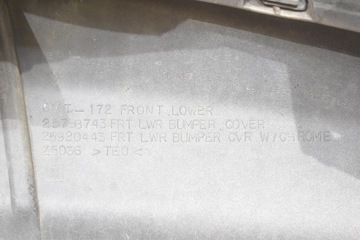 NÁRAZNÍK PŘEDNÍ 706S CHEVROLET EQUINOX 2 II 10-15