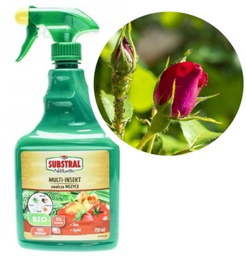 MULTI-INSEKT 750ML NATURALNY ŚRODEK SPRAY NA SZKODNIKI MSZYCE PRZĘDZIORKI