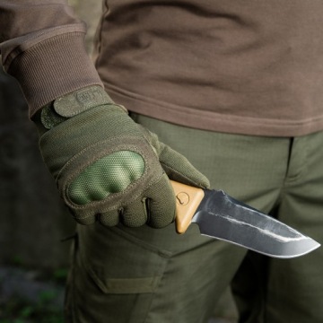 Тактические перчатки M-Tac Anti-Slip Assault Mk.3 Olive S