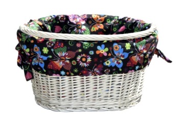 Плетеная велосипедная корзина Click BIKE + вставка на 16 ворот