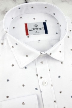 Мужская элегантная деловая рубашка к костюму C573