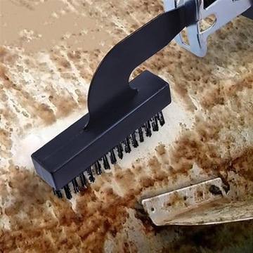 ЩЕТКА ИЗ МЕТАЛЛИЧЕСКОЙ ПРОВОЛОКИ ДЛЯ САБЕЛЬНОЙ ПИЛЫ FOX TAIL, МЕХАНИЧЕСКАЯ СТАЛЬ