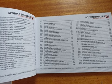 Руководство по эксплуатации полуприцепа и прицепа-платформы Schwarzmueller