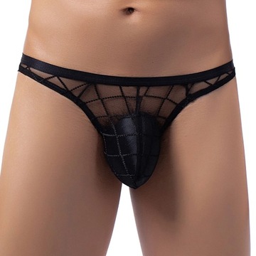 Men Jockstraps Underwear Sexy Gay Mesh See Through