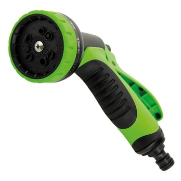 ПОЛИВОЧНЫЙ ПИСТОЛЕТ САДОВЫЙ Разбрызгиватель для шланга МЕТАЛЛИЧЕСКИЙ ШЛАНГ 10 ФУНКЦИЙ