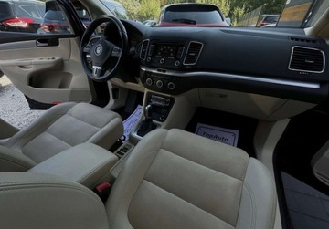 Volkswagen Sharan II Van 2.0 TDI CR BMT 177KM 2014 Volkswagen Sharan 2.0 TDI 177KM DSG 2x elektryczne drzwi panorama7 osobowy, zdjęcie 14