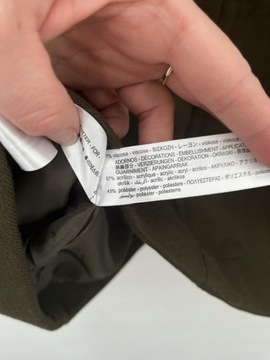 ZARA * kurtka wiosenna 38 m KHAKI