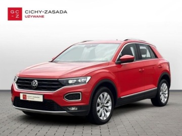 Volkswagen T-Roc I SUV 1.5 TSI ACT 150KM 2021 Volkswagen T-Roc 1.5TSI 150KM Premium DSGKameraNiski PrzebiegACCASOSalon P