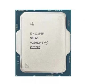 Procesor CPU i3-12100f 4 rdzenie 3,3 GHz LGA1700