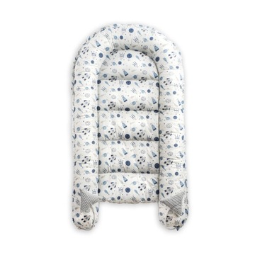 BABY COCOON, пеленка COSMOS, хлопок, кроватка