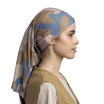 Многофункциональный охлаждающий шарф Buff Chimney Coolnet UV+ Elwat Multi камуфляж