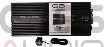 Gs Audio 5800.1SQ 1600/3000/5800 Rms Made in Korea