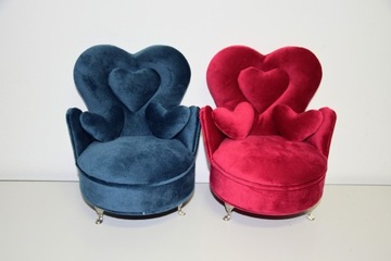 Шкатулка для украшений КРЕСЛО DIRTY PINK 18,5X15,5