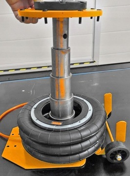 ПНЕВМАТИЧЕСКИЙ ПОДЪЕМ 4500КГ ПОДУШКА СНЕГОВИК 4.5Т + РЕЗИНОВАЯ MAJSTER MP0510
