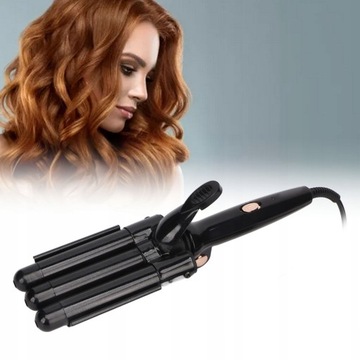Щипцы для завивки 22 мм 3 насадки Тройные насадки Регулируемая
