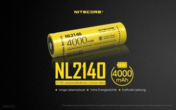 Akumulator litowo-jonowy Nitecore 21700 4000 mAh