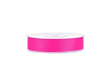 TASIEMKA RYPSOWA kolor RÓŻOWY NEONOWY 1,5 cm / 25 m