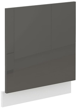 FRONT DO ZMYWARKI Z COKOŁEM LARA 60CM BIAŁY GRAFIT