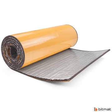 FOAM MAT АЛЮМИНИЕВАЯ ЗВУКОВАЯ ФОЛЬГА 2 СМ Звукоизоляция двигателя 20 мм