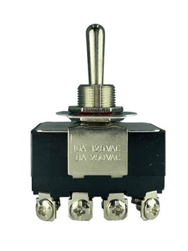 РЫЧАГОВЫЙ ПЕРЕКЛЮЧАТЕЛЬ KN3B-403ВКЛ-ВЫКЛ-ВКЛ