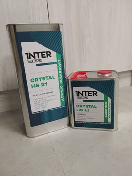 Lakier bezbarwny Inter Troton Crystal HS 2:1 7.5l