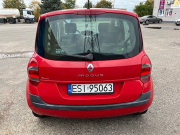 Renault Modus Hatchback 1.2 TCE 101KM 2008 RENAULT MODUS 1.2 16V (JP0W) 101 KM 97500 przebieg, zdjęcie 5