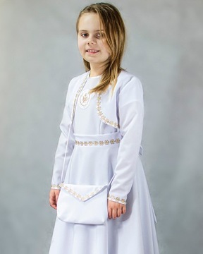 ПЛАТЬЕ ДЛЯ ПРИМАНИЯ ALBA С БАЛЛЕРО НА ИЗМЕРЕНИЕ