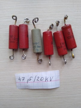 KONDENSATOR KWI-2 rosja 47pF/20KV