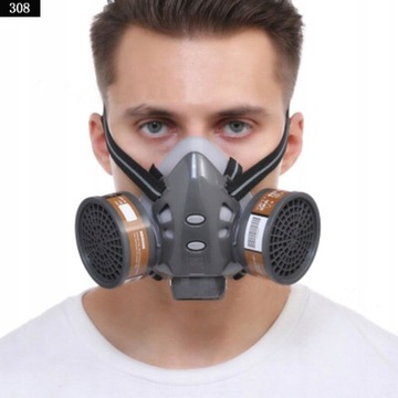 Полумаска 3M Paint Mask 8200 НАБОР