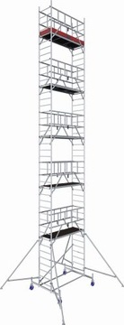 Передвижные леса алюминиевые ProTec Krause 12,3м