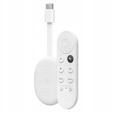 SMART TV Stick GOOGLE Chromecast 4K Медиаплеер ANDROID
