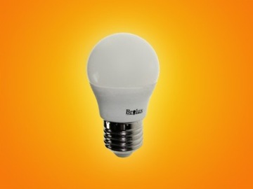 Żarówka LED Brolux E27 G45 biała naturalna 6W