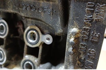 VW GOLF VII 1.4 TSI БЛОК ДВИГАТЕЛЯ 04E103023AK ИЮНЬ 121142