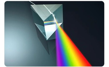 ОПТИЧЕСКАЯ ПРИЗМА ПОДАРОК ​​ФОТОГРАФУ - треугольная 50ммх30мм*30мм