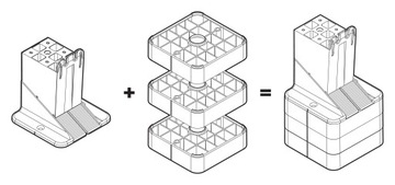 Кронштейн клиновой RAPTOR XL3 185-215 мм для лаг