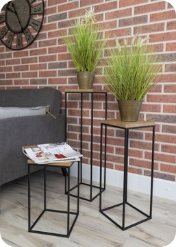 Подставка для цветов 60 см Подставка для растений BasicLoft