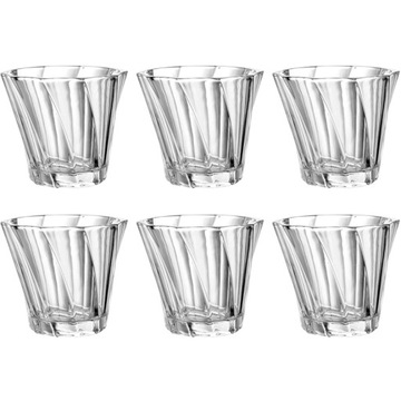 SZKLANKI DO WHISKY NAPOJÓW SOKU KOMPLET OZDOBNE ZESTAW 6 x 310ml