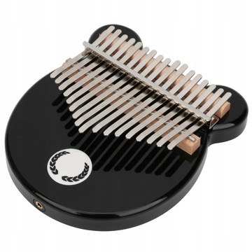 Фортепиано Kalimba с 17 клавишами и большим пальцем, акриловый кристалл
