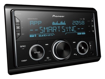 Pioneer MVH-S620BT Radio samochodowe 2DIN Bluetooth MP3 USB Zmiana koloru