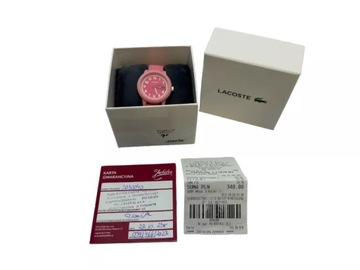 ZEGAREK LACOSTE 2030040 D.Z.28.10.2023R KOMPLET GWARANCJA