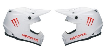 Monster Pazury Naklejki na kask 210B RÓŻNE KOLORY