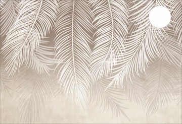 Mata ochronna na biurko micke 73x50 LIŚCIE PALMY