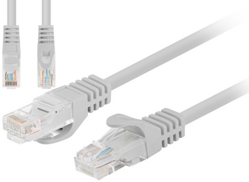 Kabel sieciowy Patchcord UTP kat 6 1500cm 15m CAT6 Przewód Cat LAN intern