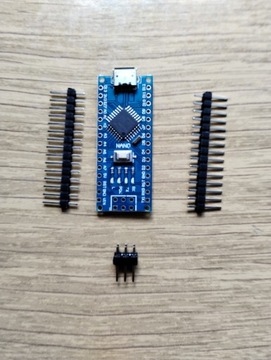 Arduino Nano V3.0 ATMEGA328 CH340 Micro-USB + золотой