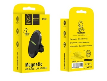 Магнитный держатель для телефона DENMEN на решетку