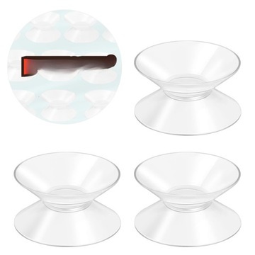 ДВУХСТОРОННИЕ СТЕКЛЯННЫЕ ПРИСОСКИ