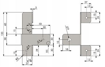 УСИЛЕНИЕ НИЖНЕЕ ДЛЯ ТЕПЛИЦЫ, ОЦИНКОВАННАЯ СТАЛЬ, 2 ШТ.