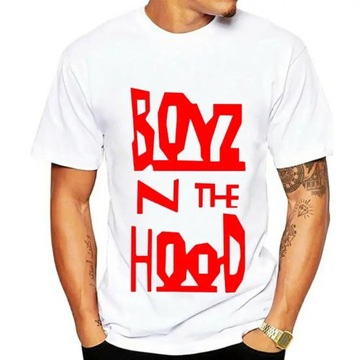 Boyz N The Hood Vertical Logo New Unisex cotton T-Shirt Koszulka