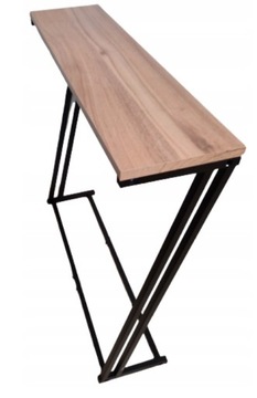 KONSOLA NOWOCZESNA 80x80x22cm LOFT TOALETKA 2Z